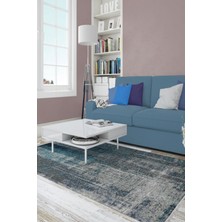 Kilim Home Mars Serisi Krem ve Multy Tonlarda Çiçekli Desen Kaymaz Taban Şönil Halı