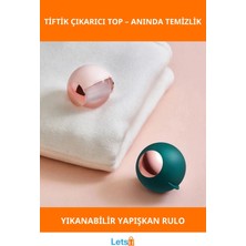 Letsii Yıkanabilir Tiftik Çıkarıcı Top Pet Saç Temizleyici 6.8cm