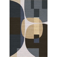 Kilim Home Mars 25 Modern Stil Soyut Halı Bej Halı Iskandinav Halı Salon Halısı Yıkanabilen Dekoratif Halı