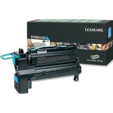 Lexmark X792X1CG Mavi Orjinal Toner