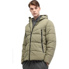 Kinetix ml Block Coat 5pr Haki Erkek Kısa Kaban