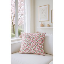 Premier Home Duck Güllü Kırlent Kılıfı Pudra V1 40X40