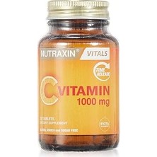 SanalAMCA Store Nutraxin Vitals Vitamin C 1000 Mcg 30 Tablet Takviye Edici Gıda
