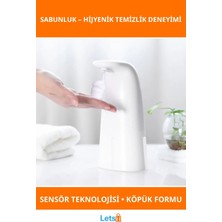 Letsii Elektronik Otomatik Temassız Sabunluk Köpük Sabunu Için