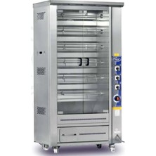 Pimak Dik Tip Piliç Çevirme Makinesi 30 Piliç Elektrikli