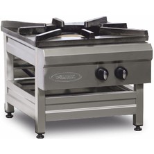 Pimak Tüplü Yer Ocağı 600 Snack Seri Çift Yanışlı 60 x 70 x 50 (Cm)