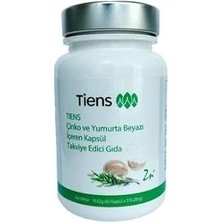 SanalAMCA Store Genel Tiens Çinko ve Yumurta Beyazı Içeren Kapsül Takviye Edici Gıda