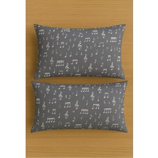 Stella Flavo Desenli Pamuklu Yastık Kılıfı 2 Adet 50 x 70CM