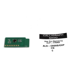 Samsung (609CS) Mavi Toner Chip Clp 775ND-770N (7000 Sayfa)