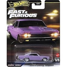 SanalAMCA Store Hot Wheels Fast-Furious Araba 1966 Chevy Impala HNW46 - JBL95