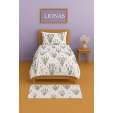 Stella Flavo Tek Kişilik Desenli Nevresim + 1 Adet Kapaklı Yastık Kılıfı