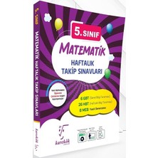 Karekök 5. Sınıf Matematik Haftalık Takip Sınavları Karekök Yayınları