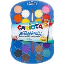 SanalAMCA Store Carioca Sulu Boya 30 Mm. Fırçalı 24'lü Yeni