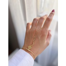 Venüs Design Çelik Yonca Bileklik Şahmeran