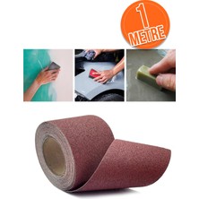 Tek 14X100 cm Su Zımpara 100 Kum Ince Yüzey Zımpara Kağıdı Suya Dayanıklı Ahşap Metal Plastik