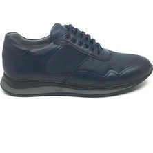 4426-1 Luis Figo Büyük Numara Hakiki Deri Günlük Ayakkabı