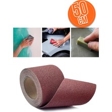 Yc Dekor 14X50 cm Su Zımpara 080 Kum Orta Incelikte Suya Dayanıklı Zımpara Kağıdı Ahşap Metal Plastik