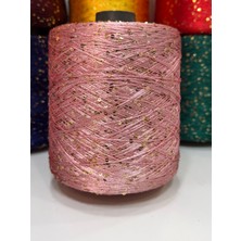 Pembe 100GR Pullu El Örgü İpi - Parlak Özellikleri ile El Yapımı Projeler İçin İdeal