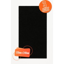 Yc Dekor 3 Ad Yapışkanlı Keçe Mobilya Masa Sandalye Parke Zemin Ayak Koruyucu Kaydırmaz Keçesi 120MM x 240MM