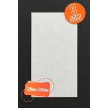 Yc Dekor 3 Ad Yapışkanlı Keçe Mobilya Masa Sandalye Parke Zemin Ayak Koruyucu Kaydırmaz Keçesi 120MM x 240MM