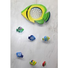 Judge Ahşap Balıklı Rüzgar Çanı