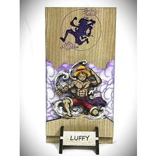 Dükkan Design Lazer Kazıma El Boyama One Piece Luffy Gear5 Biblo