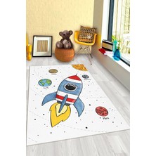 Bebişim Halı Gezegenli Eğitici Çocuk Halısı