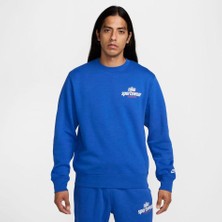 Nike Club Bb Crew Gfx Erkek Sweatshirt