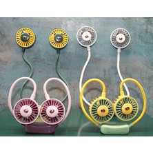 Judge Şarjlı Boyun Fanı Vantilatör 2 Kademeli