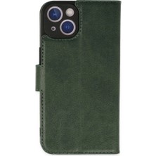 LTG Nova Iphone 14 Kılıf S Kapaklı Kılıf - Yeşil