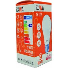 Iowa 9 W LED Ampul Gün Işığı - 1 Adet -