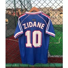 Maharet Fransa Milli Takımı 98 Dünya Kupası Zinedine Zidane Nostalji Forması