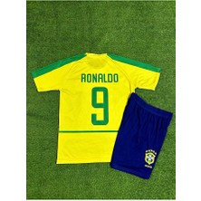 Maharet Brezilya 2002 Dünya Kupası Ronaldo Nazario Çocuk Forması