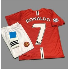 Maharet Cristiano Ronaldo 2008 Moskova Finali Manchester/united Çocuk Forması 4'lü Set
