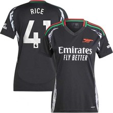 Maharet Arsenal 2024-25 Yeni Sezon Declan Rice Deplasman Forması (Black)