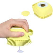 Buffer® Yumuşak Silikon Malzemeli Esnek Jel Hazneli Masaj Fonksiyonlu Etkili Banyo Duş Kese Lifi