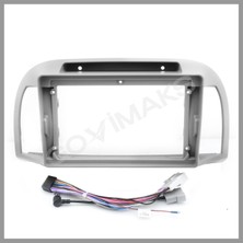 Govimaks NİSSAN MİCRA 2002-2010 UYUMLU 9 İNC ANDROID MULTİMEDYA ÇERÇEVESİ - SOKET