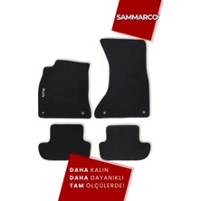 Sammarco Audi A1 2019 Halı Paspas Velur Paspas Kumaş Paspas Oto Paspas