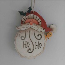 Küçük Noel Baba Asılı Süs, Kırmızı, Ağaç ve Ev Dekoru, 1 Adet