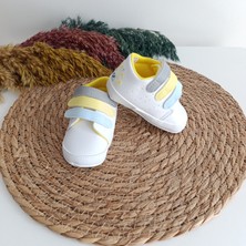 Funny 7385 Erkek Bebek Premium Üç Bantlı Patik Ayakkabı 17-18-19 No