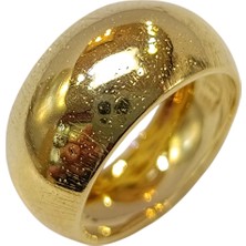 Genel Simli Bombeli Taşsız Yüzük 14 Ayar Altın Hd Videolu