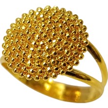 Genel Toplu Zincirli Yüzük Taşsız Yüzük 14 Ayar Altın Hd Videolu