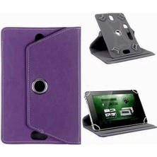 Ennar Polypad I8 Pro 4 Windows - 8" Uyumlu Üniversal Standlı Kapaklı Tablet Kılıfı+Nano Ekran Koruyucu