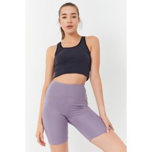 Basic U Yaka 5li Paket Kadın Crop Top Atlet - 97162