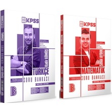 Benim Hocam 2026 Kpss Türkçe ve Matematik Tamamı Çözümlü Soru Bankası Seti 2 Kitap