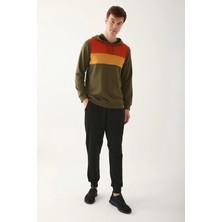 NemereSoft Arnetta AR2785-S Erkek Uzun Kol Kapüşonlu Pijama Takımı