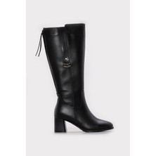 Fast Step Hakiki Deri Kürklü  Kadın Klasik Çizme 064YZA858