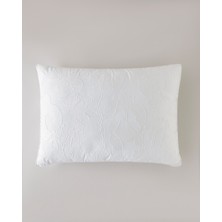 English Home Fleur 3D Jakarlı Yastık 50x70 cm Beyaz