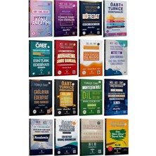 Türkçe Öabtdeyiz Öabt Meb-Ags Türkçe Öğretmenliği Tüm Kitaplar 16 Lı Set - Enes Kaan Şahin Türkçe Öabtdeyiz