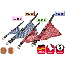 Karlie Deri Bandanalı Boyun Tasma 62Cm Kırmızı